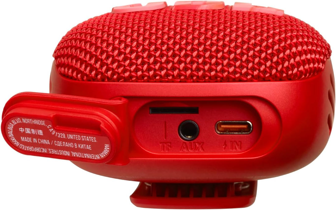 JBL Wind 3 FM Altavoz Bluetooth para manillar (rojo)