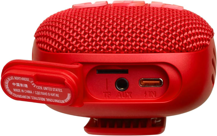 JBL Wind 3 FM Altavoz Bluetooth para manillar (rojo)