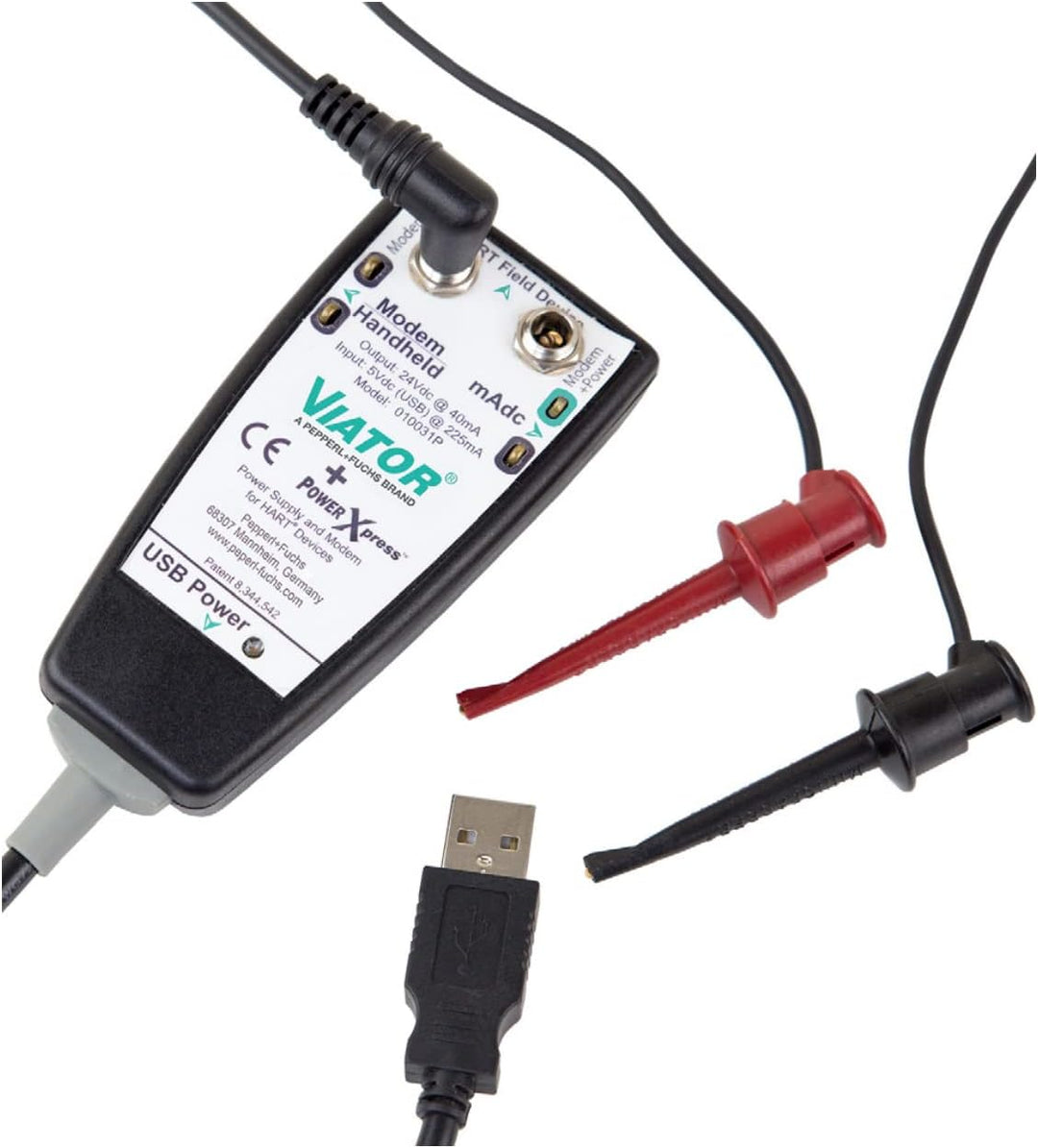 Pepperl Fuchs VIATOR USB HART Interfaz de módem con Power