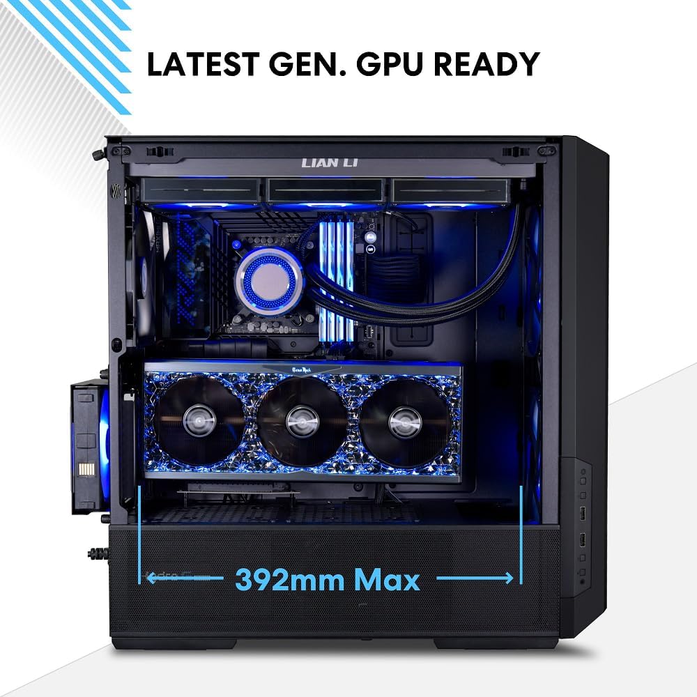 Lian Li LANCOOL 216 E-ATX Carcasa de PC, Carcasa de Juego RGB con E...