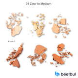 Kit de maquillaje Bissú Contour Palette + Velvet Puff + 2 dedos + e...
