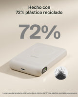 Belkin MagSafe Power Bank 10,000mAh, Qi2.2 Cargador portátil de 25...