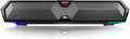 Edifier Barra de sonido de computadora MG300: altavoces fuertes con graves profundos - Interruptor RGB Micrófono incorporado para altavoces de juegos Bluetooth inalámbrico 5.3 y adaptador USB Barra de