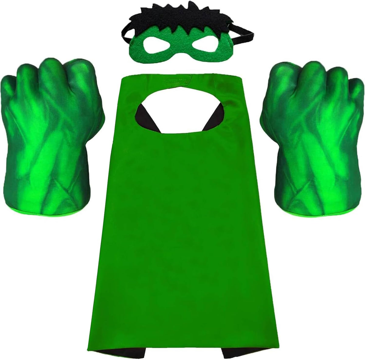 NuGeriAZ Manos de superhéroe para niños, guantes de boxeo de felpa con capa, disfraces de cosplay para Navidad, regalo de cumpleaños