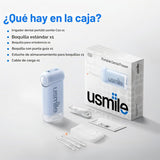 usmile C10 Hilo dental portátil \u2013 Apto para viajes, batería de...
