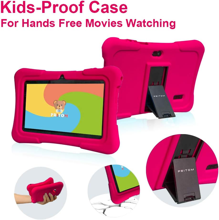 PRITOM tableta para niños de 7 pulgadas | Quad Core Android 13, 32...
