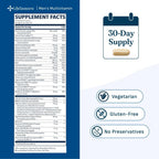 LifeSeasons Multivitamínico para hombres – Alta potencia con 21 vitaminas y minerales
