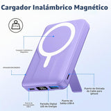 Azmuth Banco de energía magnético, 10000 mAh para batería MagSafe,...