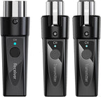 LANLison Sistema de micrófono inalámbrico XLR