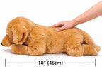 Peluche de Golden Retriever de 18 pulgadas, animal de peluche
