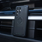 Rokform Galaxy S24 - Funda ultra resistente, magnética + RokLock (negro)