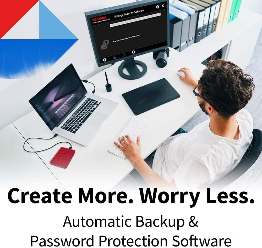 Toshiba Canvio Advance - Disco duro externo portátil de 4 TB USB 3....