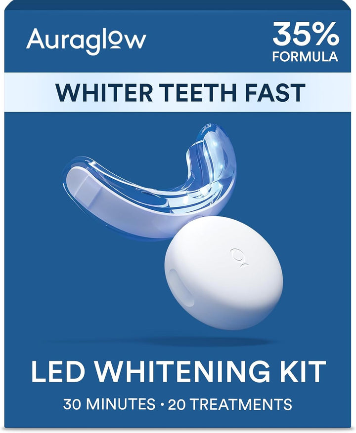 Kit blanqueador de dientes, luz de LED, peróxido de carbamida del 3...