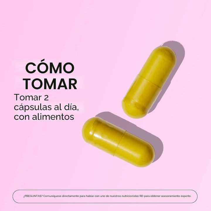 HUM Mejor suplemento de berberina 1200 mg, potencia pura para el bi...