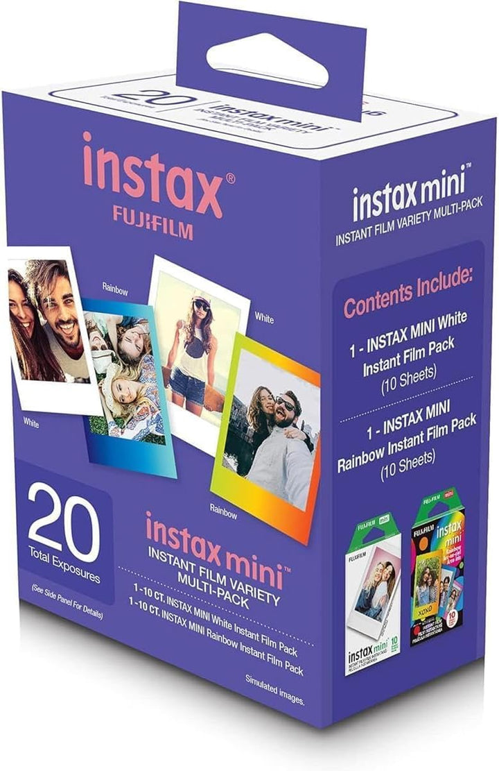 Fujifilm Instax - Mini-paquete de película instantánea