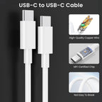 Paquete de 20 cargadores rápidos USB C de 20 W para Apple iPad Pro de 13/12.9/11 pulgadas, iPad A16/10ª generación, iPad Air de 11/13 pulgadas/5ª/4ª, iPad mini 6/7, cargador de iPad bloque de carga