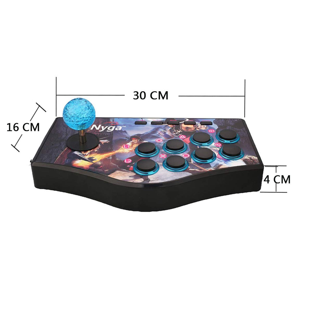 SUNCHI 3 in 1 Arcade Fight Stick Fighting Joystick Game