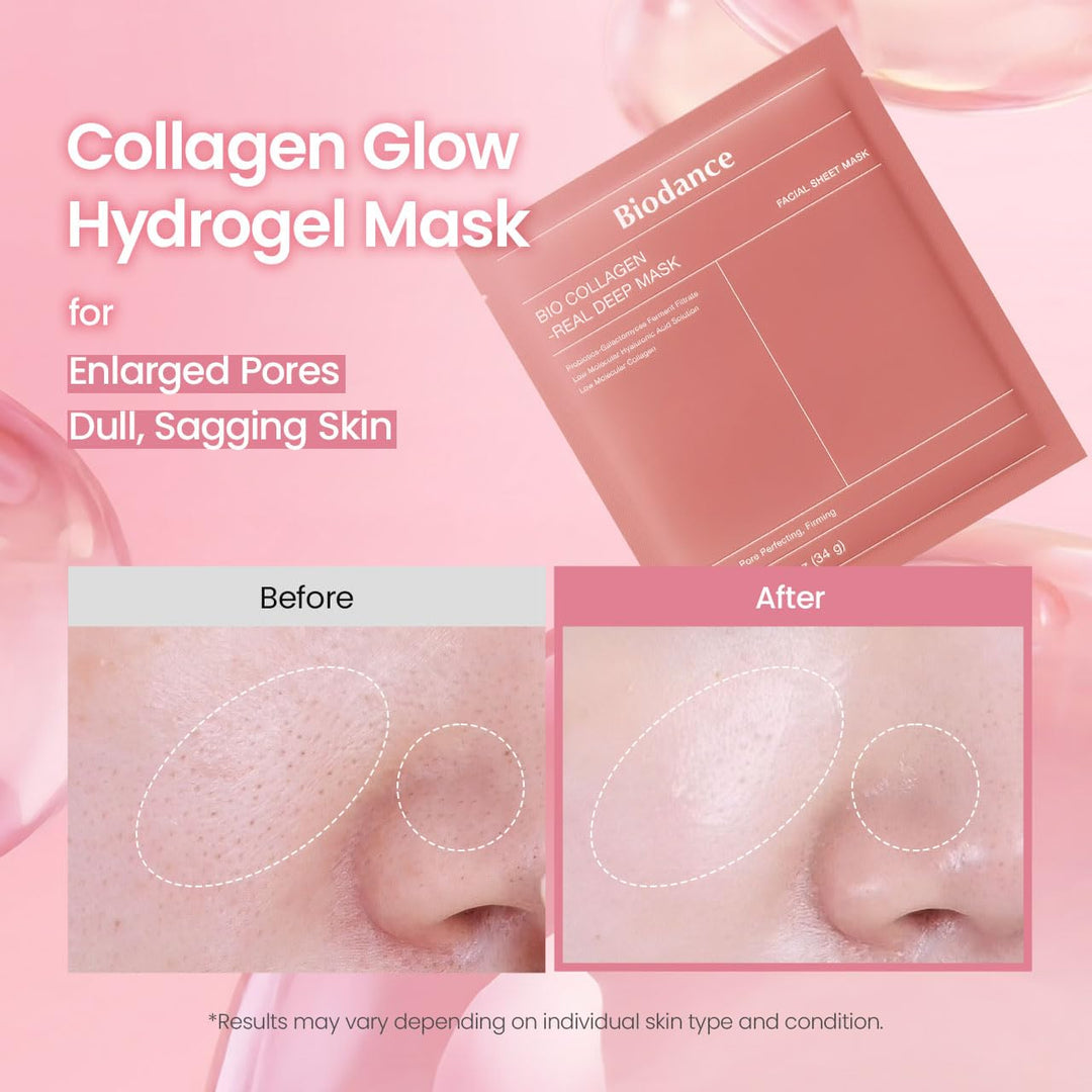 BIODANCE Máscara profunda real de bio-colágeno, máscara de hidrogel...