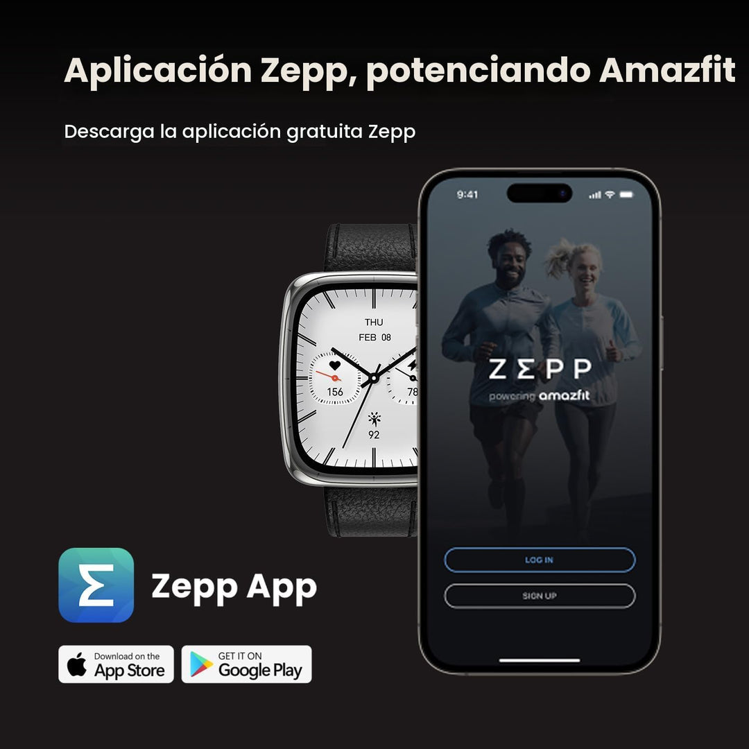 Amazfit Active 2 - Reloj inteligente de alta calidad (cuadrado) par...