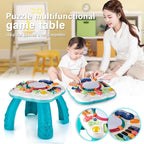 Juguete para bebé: juguetes musicales atractivos para bebés de 6, 12 y 18 meses, seguro, resistente y divertido (11.8 x 11.8 x 12.2 pulgadas)