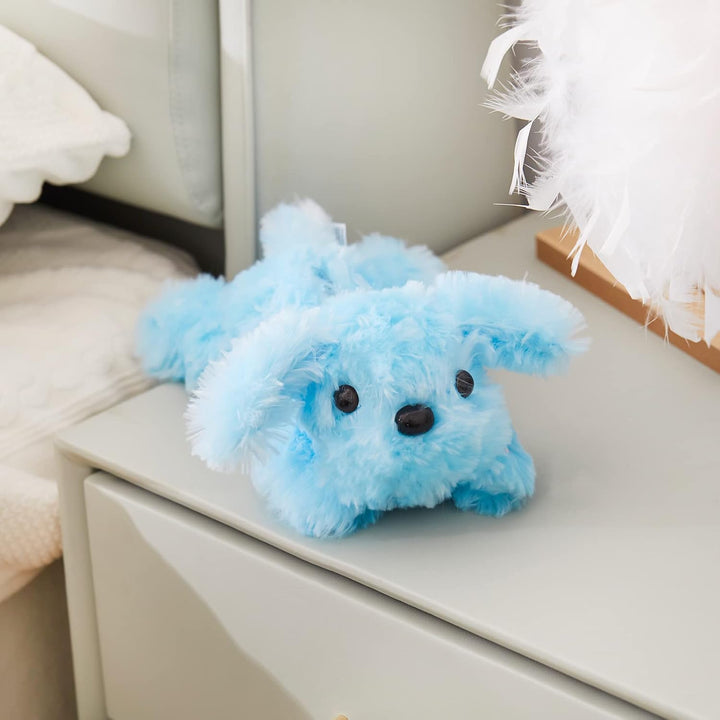 WEWILL Cachorro azul iluminado de 10 pulgadas con luz LED con luz n...