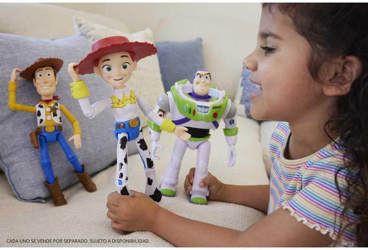 Mattel Disney y Pixar Toy Story Figura de acción grande, Jessie pos...