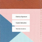 Thread Wallets Cartera de cuero minimalista ultra delgada con tarjetero (línea fina)