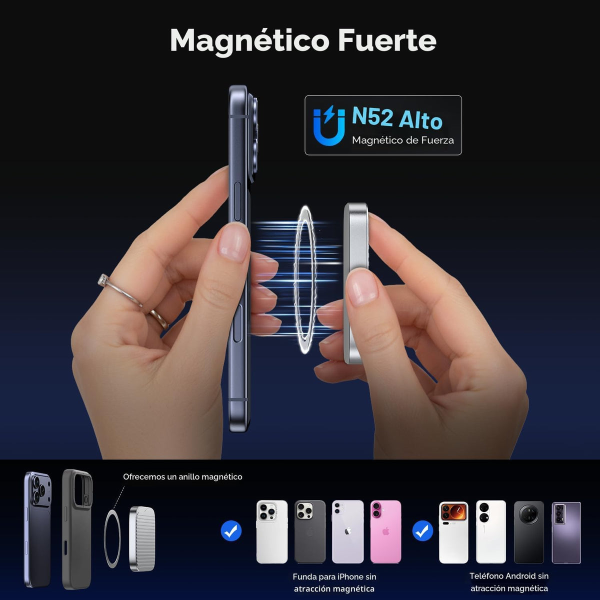 SSD externo 512G SSD magnético portátil SSD USB 3.2 Gen 2x2 hasta 2...