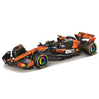 Bburago Fórmula de carrera McLaren MCL39 con casco (2025) Norris #4