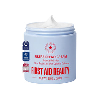 Crema ultra reparadora First Aid Beauty, hidratación intensa, humec...