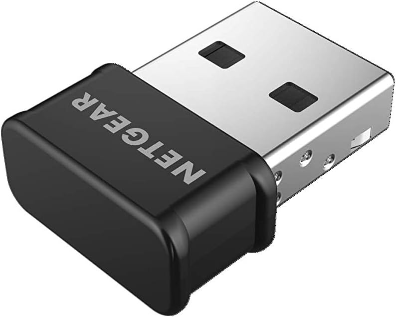 NETGEAR AC1200 Wi-Fi USB 2.0 Mini Adaptador para PC de Escritorio | Stick WiFi de Banda Dual para Internet Inalámbrico (A6150-100PAS)