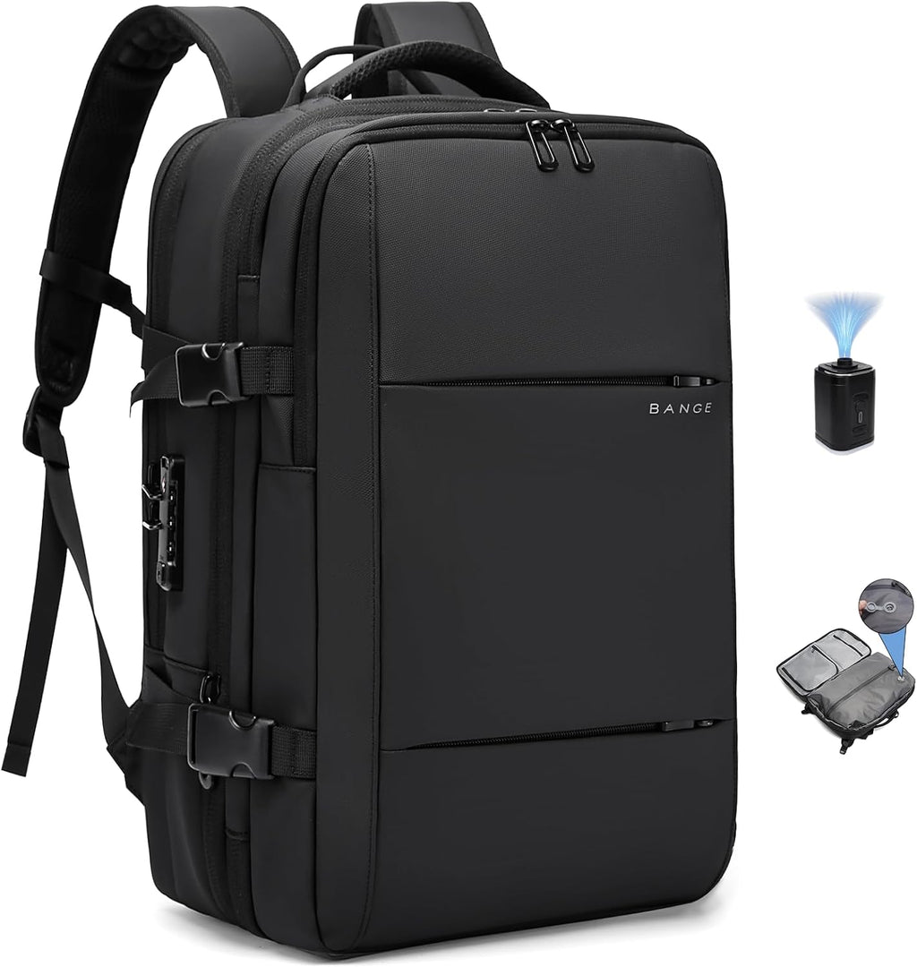 Mochila de vacío de aire BANGE, Negro