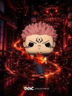 Epic Collectibles Pop Anime: Jujutsu Kaisen - Ryomen Sukuna Flecha de Fuego