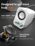 FUNLOGY Altavoz Plus (blanco)
