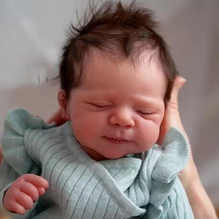 Zero Pam Muñecas Bebé Reborn Realistas Niño 18 Pulgadas Niña Recién...