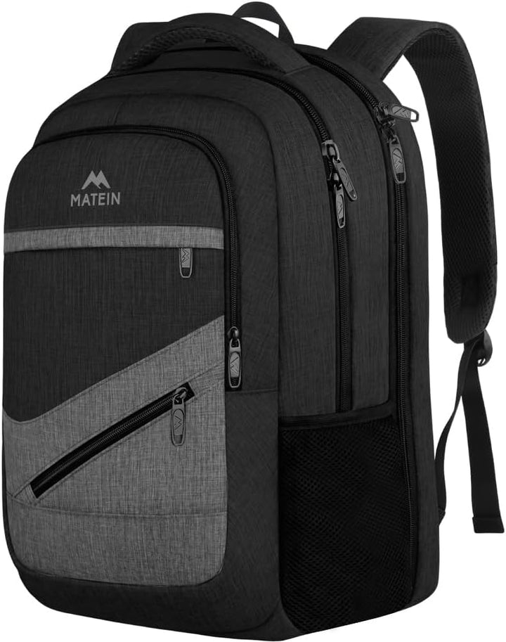 MATEIN - Mochila de 17 pulgadas para hombres, mochila profesional p...