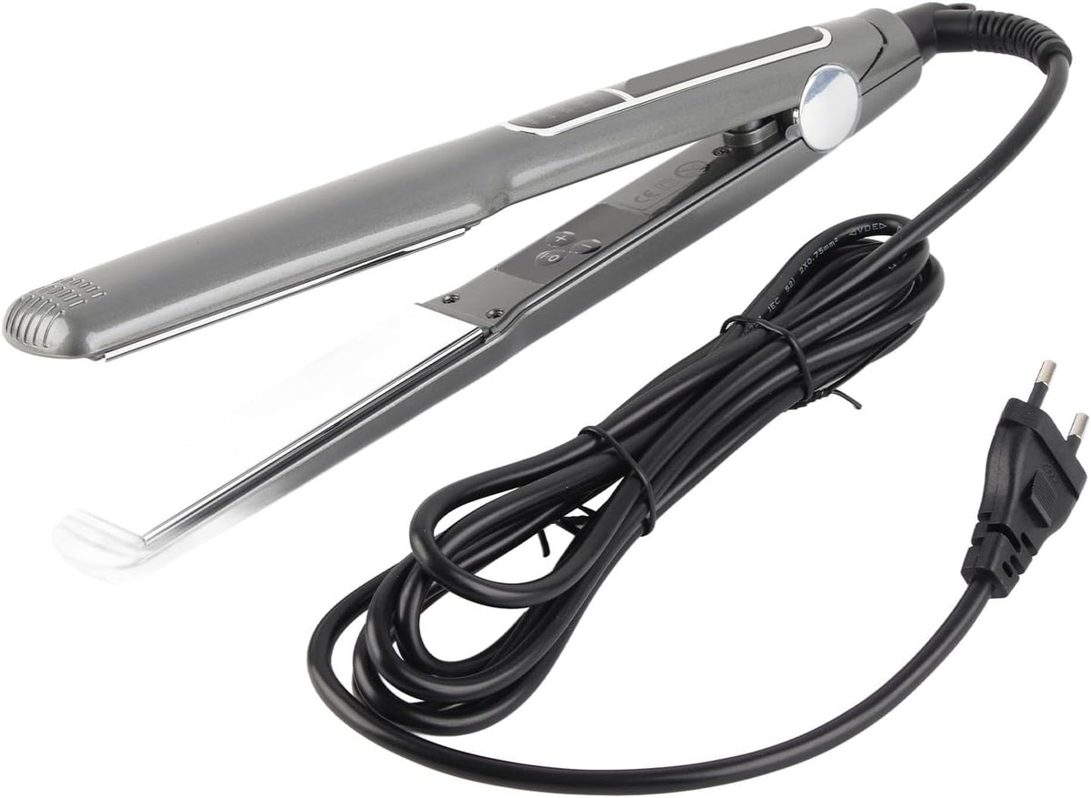 ANGGREK Plancha para el cabello, ajuste multiengranaje de 480 °F de hierro de cerámica