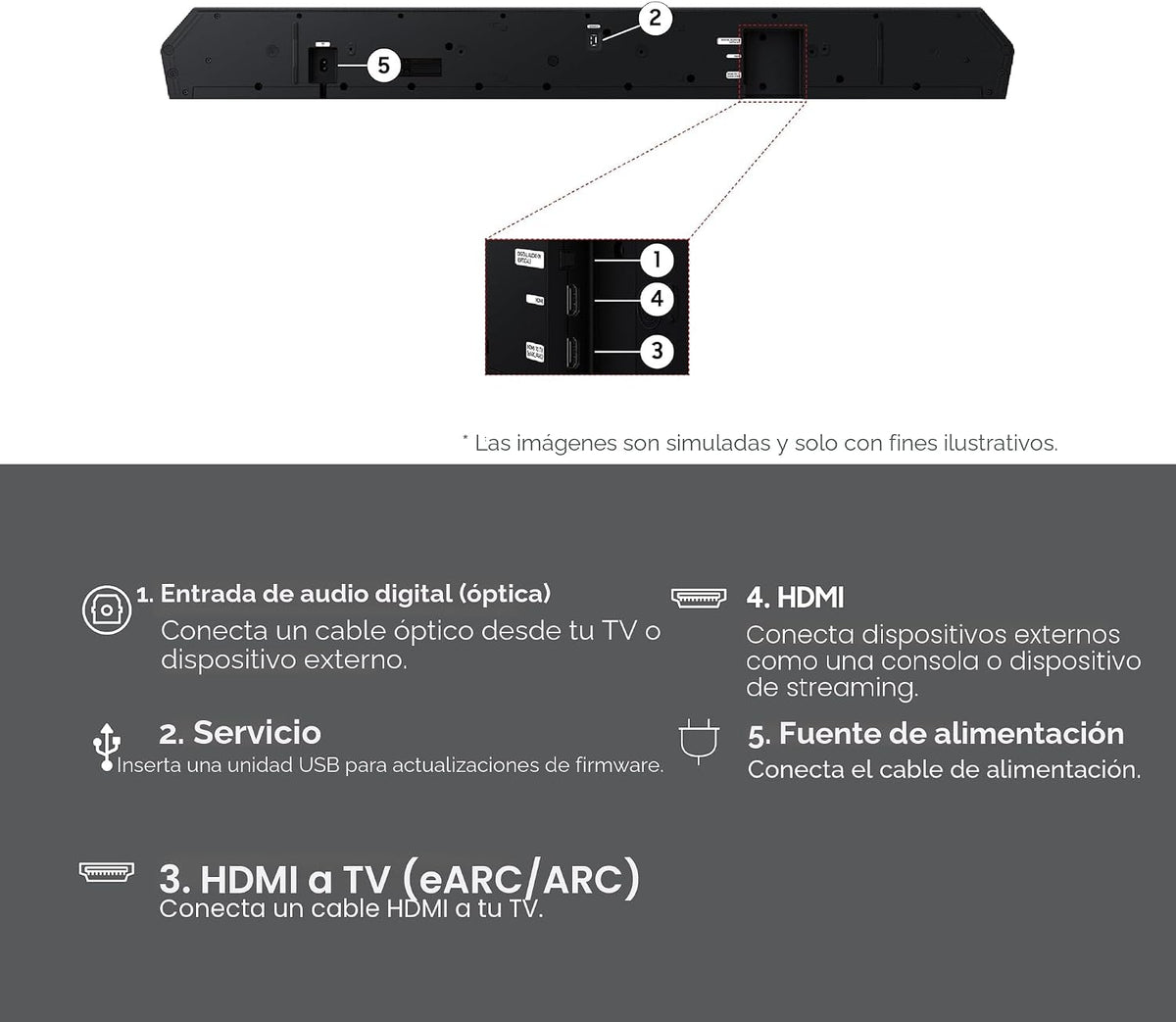 Samsung Barra de sonido de la serie Q HW-Q800H con subwoofer inalámbrico, modelo 2026