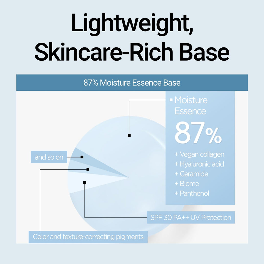 JUNG SAEM MOOL Base Correctora de Tono Skin Setting 1.35 Fl Oz, Pre...