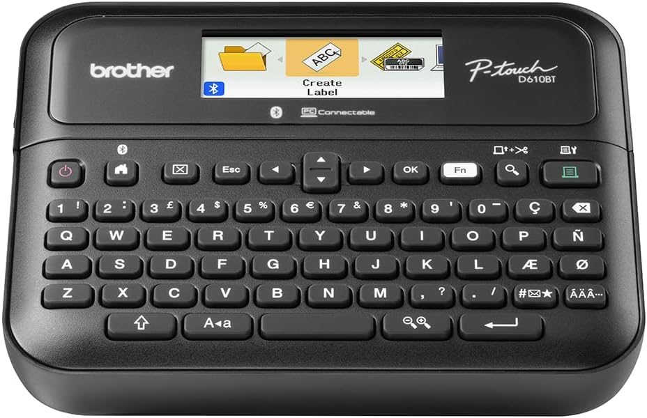 Brother P-Touch PT-D610BT - Etiquetadora conectada profesional para negocios