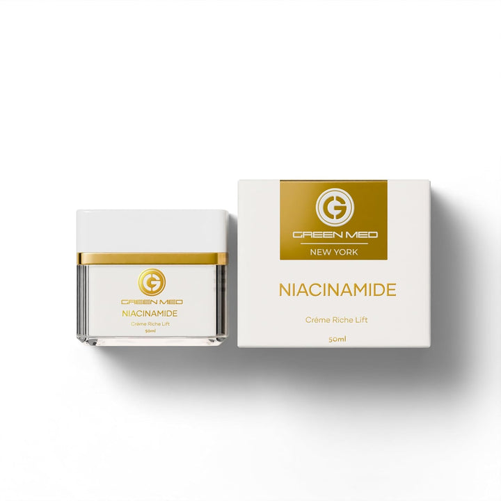 Green Med Crema de niacinamida \u2013 Hidratante facial de restaura...
