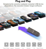 Lexar Unidad flash USB tipo C E32C de 128 GB, USB-A y USB-C 3.2 Gen...