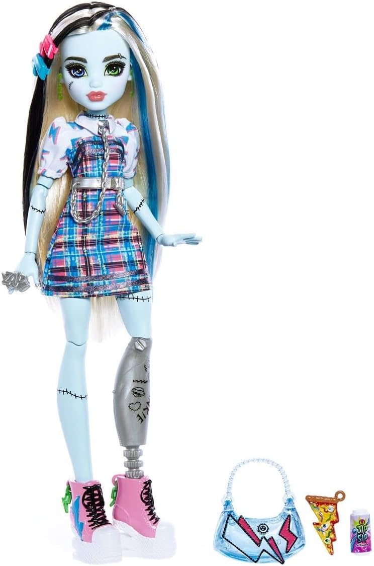 Monster High Muñeca Frankie's Day Out, MTHKY73, rosa