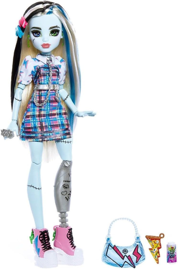 Monster High Muñeca Frankie's Day Out, MTHKY73, rosa