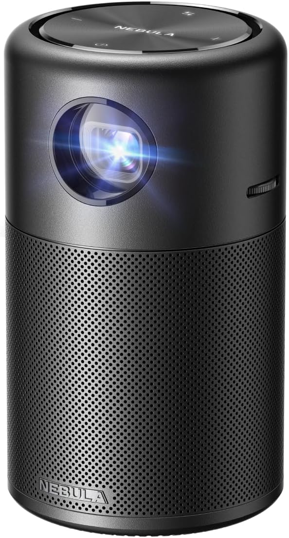 Anker NEBULA Capsule, mini proyector inteligente Wi-Fi, proyector p...