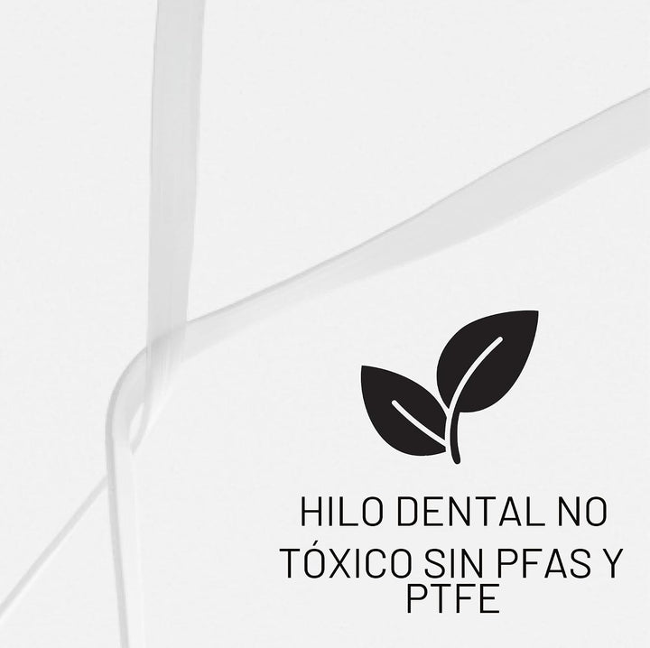 Reach Hilo dental encerado con sabor a menta para el cuidado oral y...