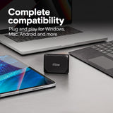 Crucial X10 Pro SSD portátil de 1 TB, lectura de hasta 2100 MB\/s,...