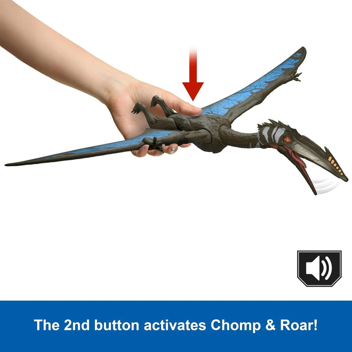 Renacimiento Jurásico Emboscada Aérea Pterosaurio Gigante