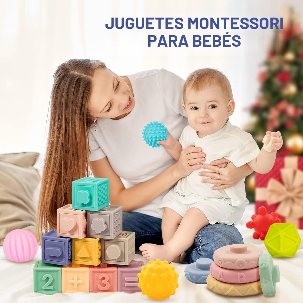 Jyusmile Juguetes para bebés de 6 a 12 meses juguete