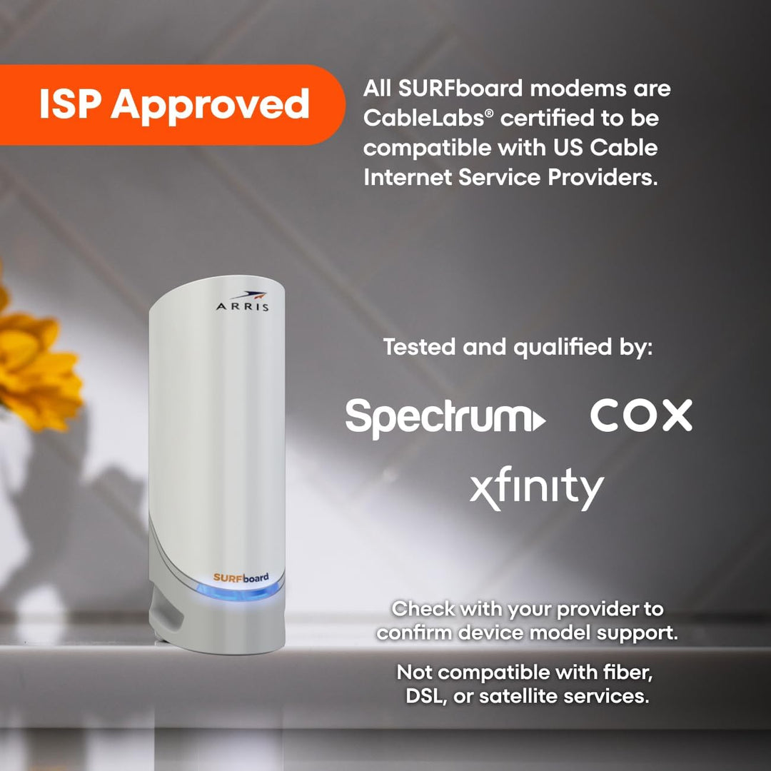 ARRIS SURFboard S33 DOCSIS 31 - Módem de cable Multi-Gig